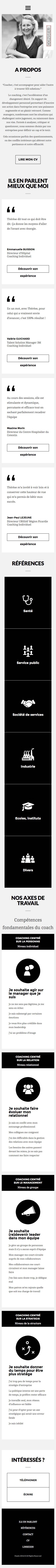 Site adapé aux mobiles et tablettes